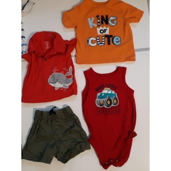 Baby Boys Lot Size 6-18 Months 6 pcs  Bundle - Picture 5 of 6